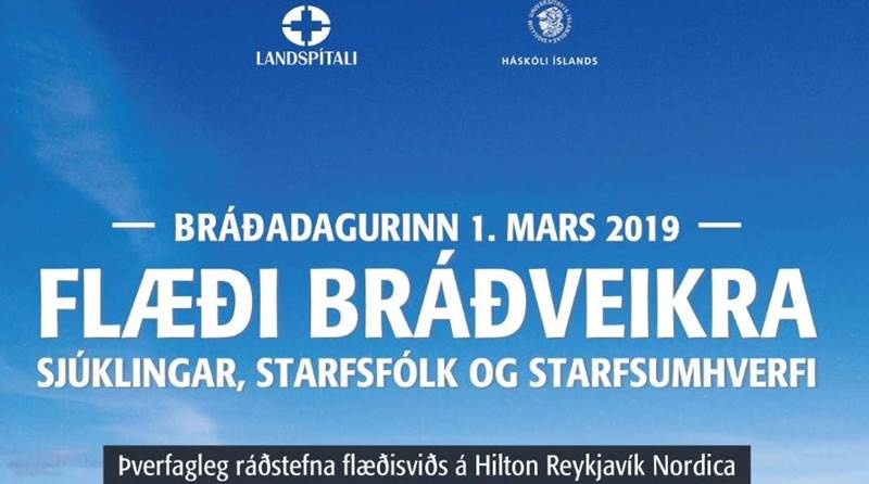 Skráningu á Bráðadaginn 2019 lýkur 27. febrúar