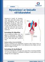 Nýrasteinur-ar knúsaðir undir skurðviðgerð