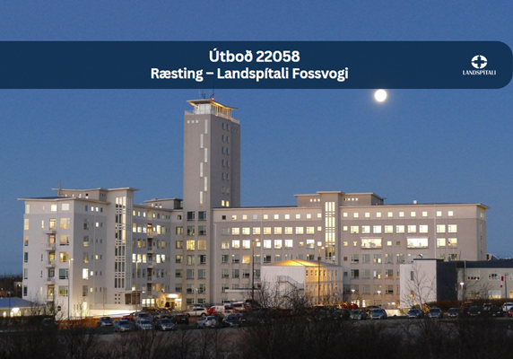 Útboð 22058 - Ræsting – Landspítali Fossvogi