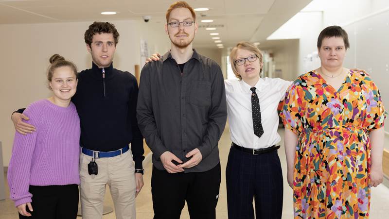 Útskrifað í Project Search starfsnáminu